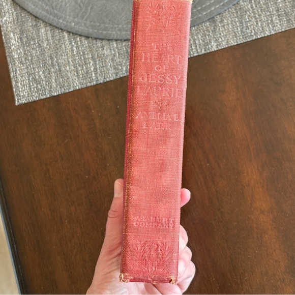 Vintage Antique Decor Book The Heart of Jessy Laurie 1907 Victoria Barr - Picture 5 of 6